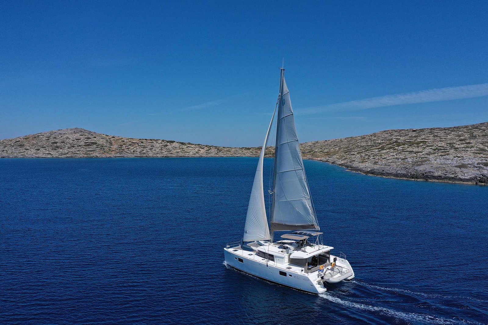 Skippered sailing trip Crete one week yacht charter with captain